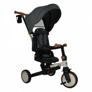 Bebe Stars Ποδηλατάκι τρίκυκλο Urban 7in1 Smoked Grey 822-186 Bebe Stars Ποδηλατάκι τρίκυκλο Urban 7in1 Smoked Grey 822-186